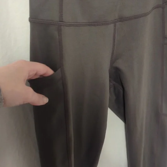 Zella taupe athletic leggings - Picture 3 of 7